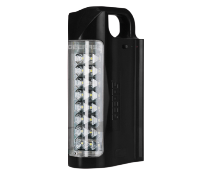 Geepas GE5586 Rechargeable LED Emergency Lantern - Black - Zoom Image