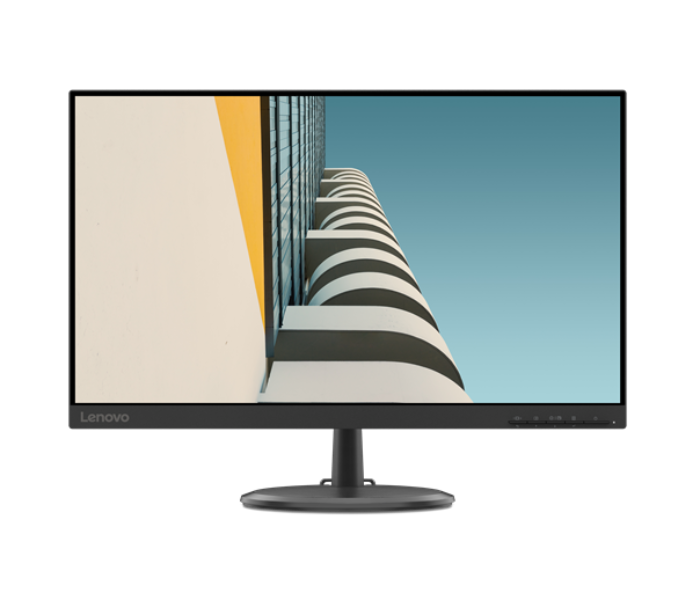 Lenovo C24-20 62A8KAT1UK 23.8 Inch FHD VGA HDMI LED Monitor - Black - Zoom Image 1