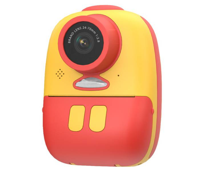 Porodo PD-KDCAM-YL 1080P Rechargeable Kids Camera - Yellow - Zoom Image 1