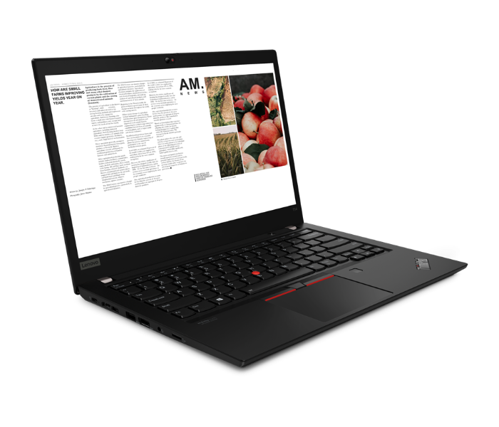 Lenovo 20W000S3AD Think Pad 14 14 Inch FHD Intel Core i5 1135G7 Processor 8GB DDR4 RAM 256 SSD Integrated Intel Iris Xe Graphics Windows 10 Pro - Black - Zoom Image 3