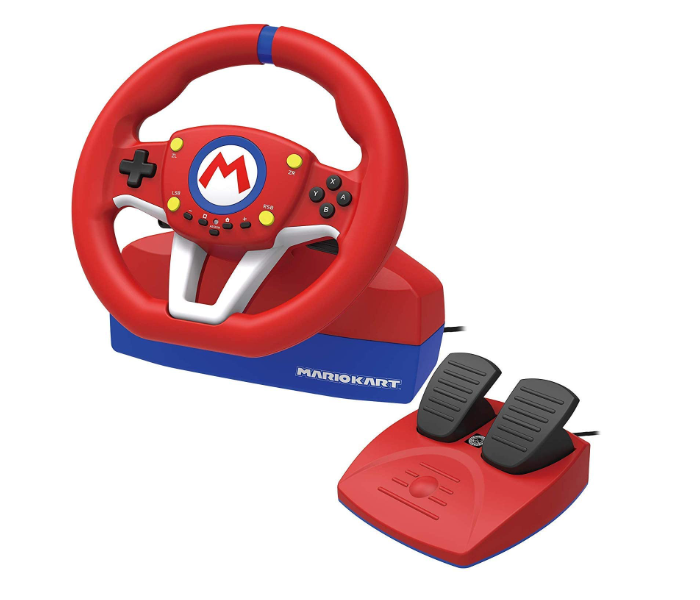 Hori Mario Kart Racing Wheel Pro Mini for Nintendo Switch - Zoom Image 2