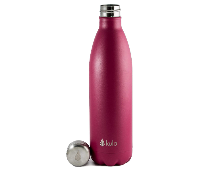 Kula Kl Vb-1000  Stainless Steel 1000ml Vacuum Bottle -Berry - Zoom Image 1