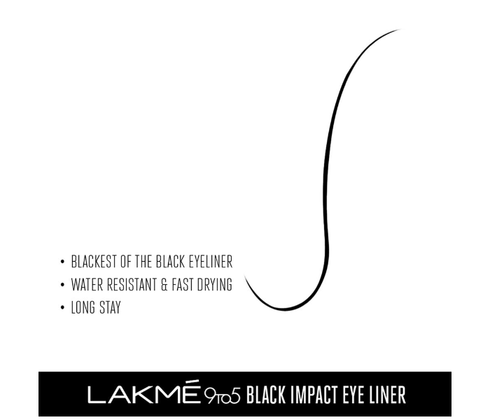 Lakme B006LX8GEC 9 to 5 Eye Liner for Women - Black - Zoom Image 4