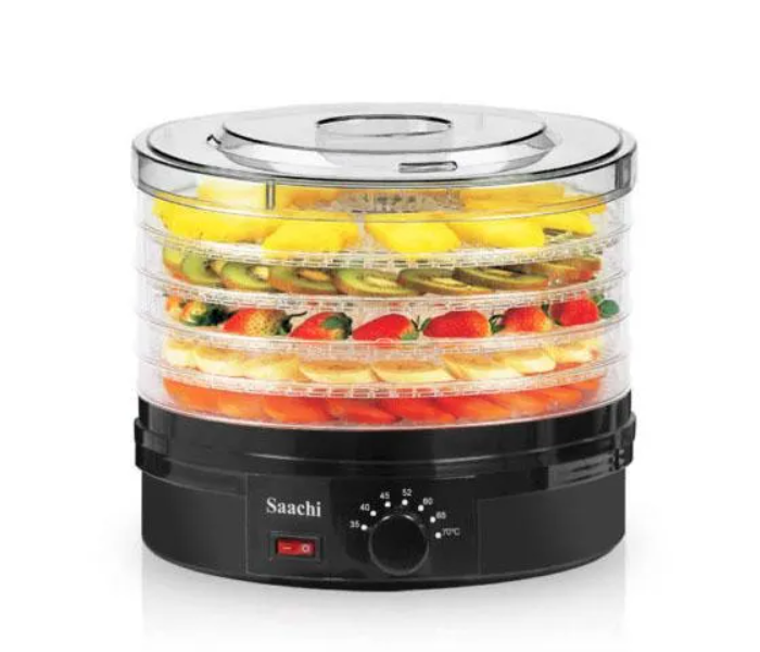 Saachi NL-FD-4935 5 Tray Food Dehydrator - Black - Zoom Image