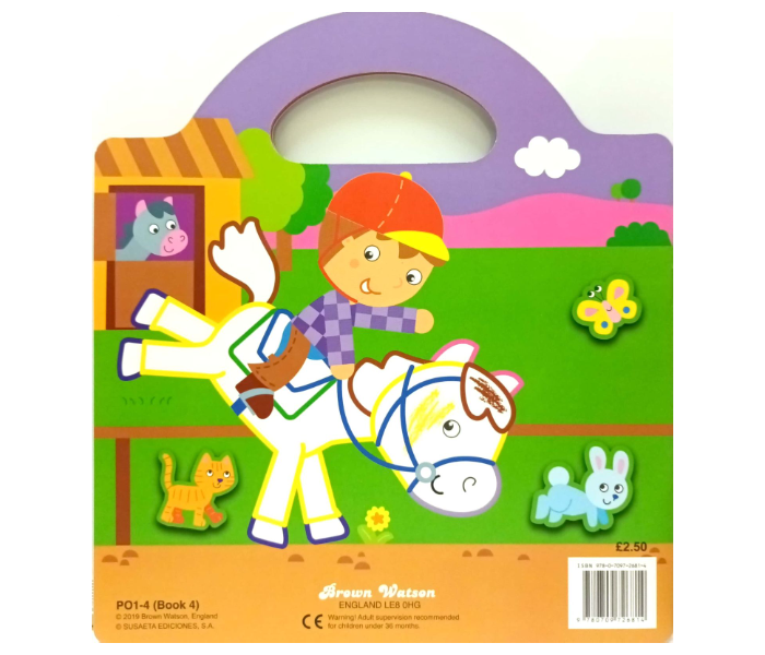 Brown Watson Pony Club Fun Sticker and Colour Book 4 Book for Kids - Zoom Image 2