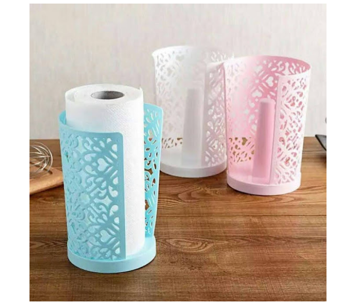 GTC 22000715 Kitchen Tissue Roll Holder Stand - Blue - Zoom Image 1