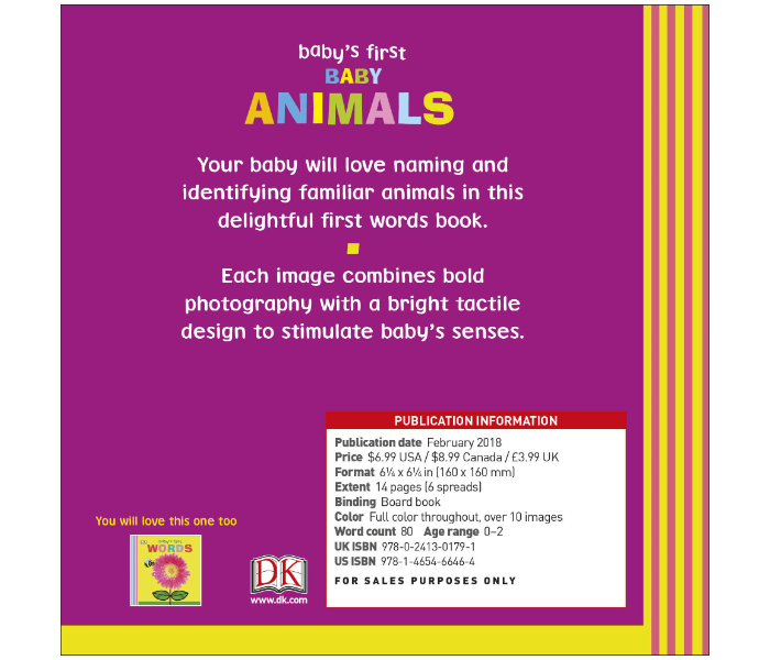 Dk Babys First Baby Animals Books for Kids - Zoom Image 2