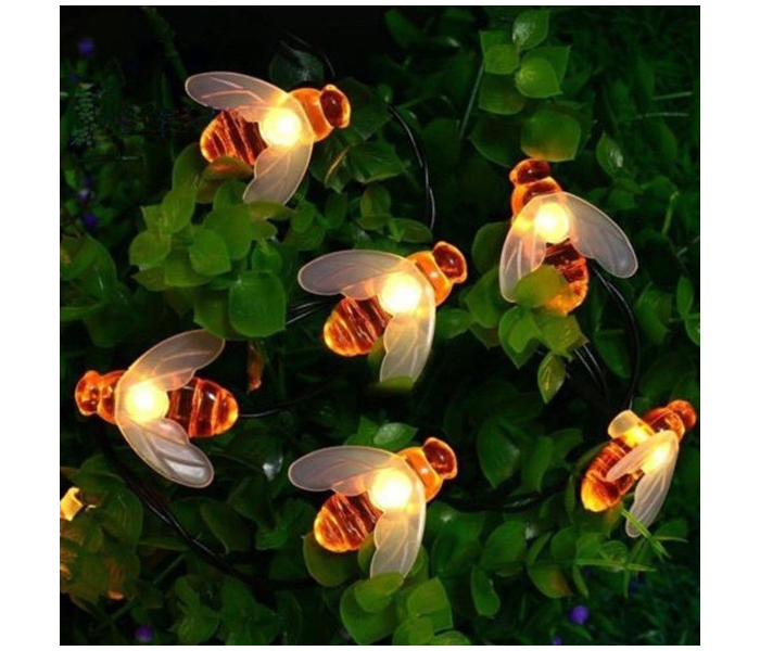 600mAh Solar Honeybee String Light - Zoom Image