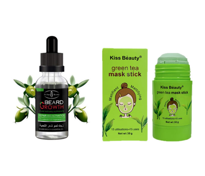 kiss beauty green tea mask stick