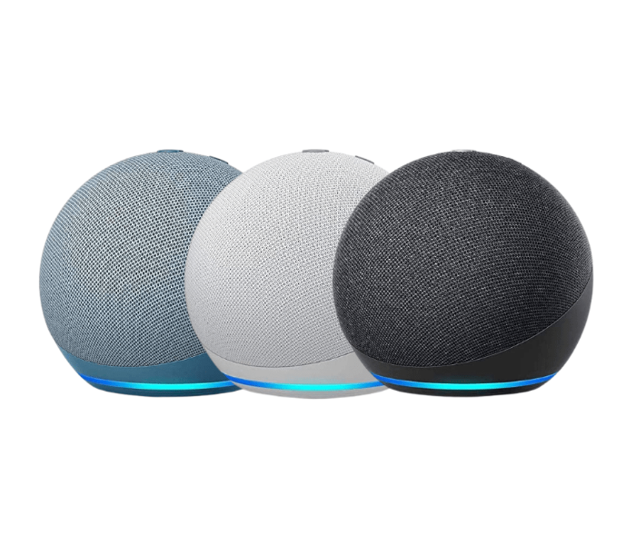 Echo Dot 4Th Generation With 4 Microphones - Black - Zoom Image 2