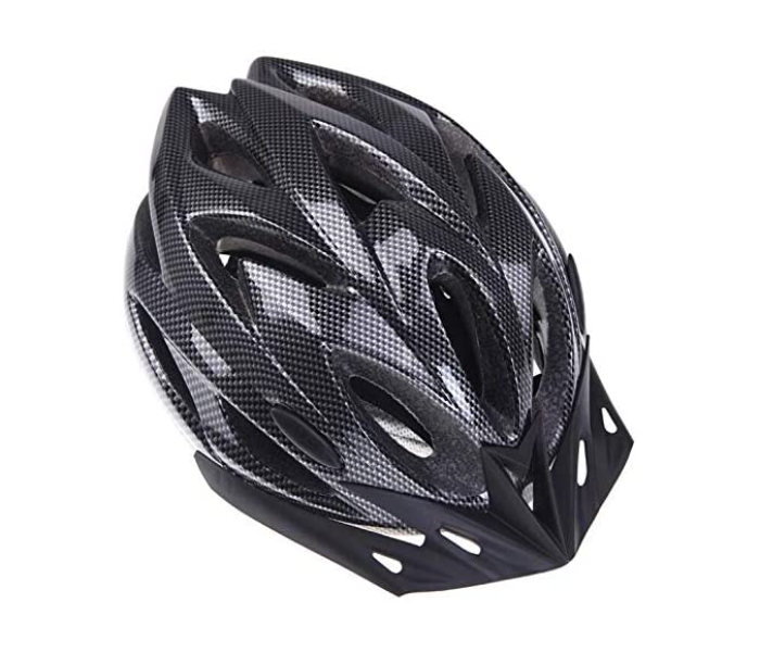 Ultralight Integrally-molded Sports Cycling Helmet with Visor Mountain - Black - Zoom Image 1