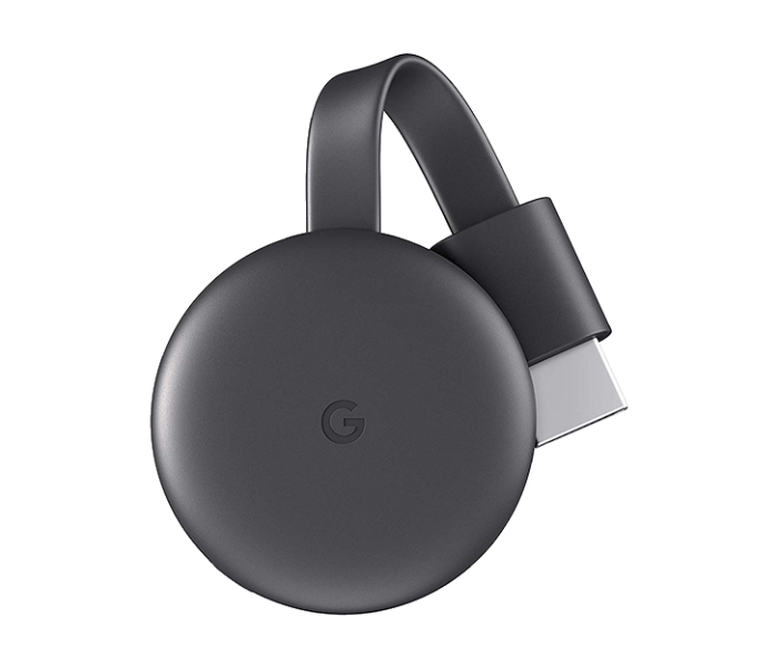 Google 3rd Generation Chrome Cast - Black - Zoom Image 1