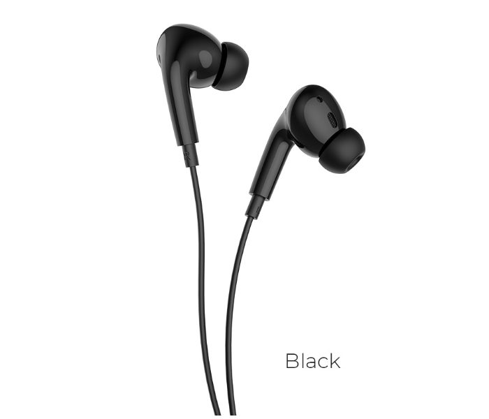 Hoco M1 PRO Original Series Earphones 3.5 Aux - Black - Zoom Image 1