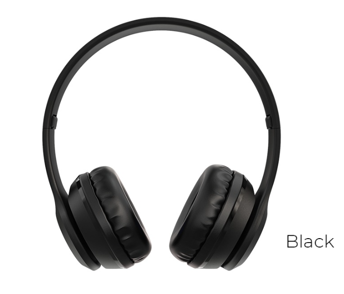 BOROFONE BO4 Charming Rhyme Wireless Headphones - Black - Zoom Image 1