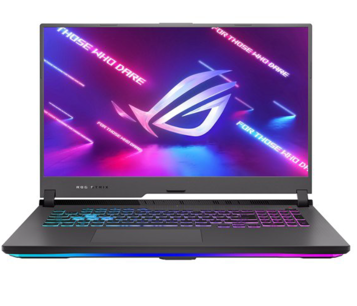 Asus G713IH-HX014T ROG Strix G17 17.3 inch FHD AMD Ryzen 7 4800H Processor 16GB RAM 1TB SSD 4GB NVIDIA GeForce GTX 1650 Graphics Windows 10 Home - Eclipse Grey - Zoom Image 1