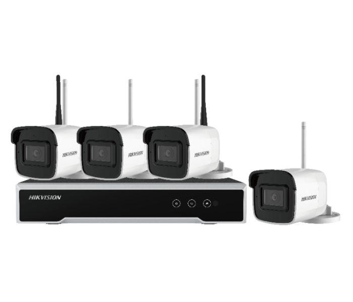 Hikvision NK44W0H-1T 4MP H265 Bullet Wi-Fi Kit - Black and White - Zoom Image