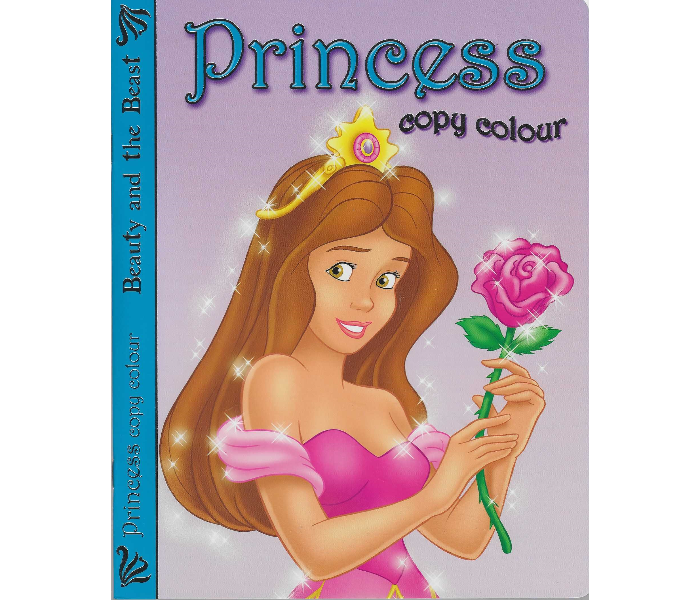 Brown Watson Princess Copy Colourbeauty And The Beast Book for Kids - Zoom Image 1