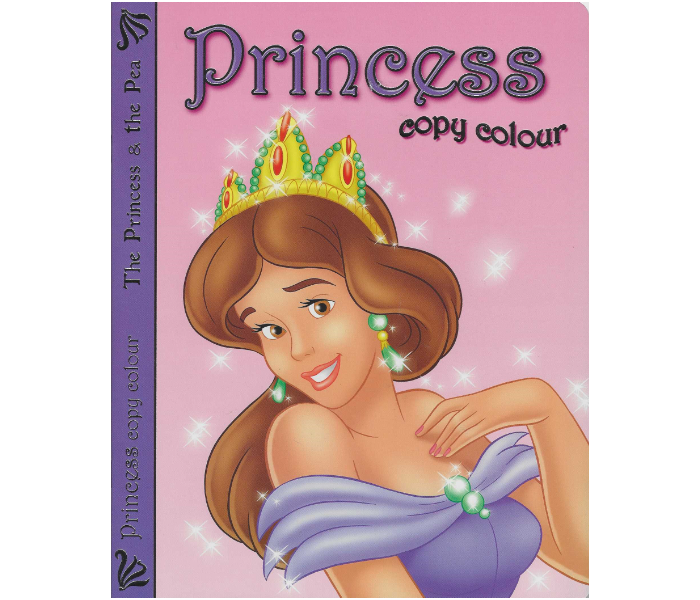 Brown Watson Princess Copy Colour The Princess And The Pea Book for Kids - Zoom Image 1