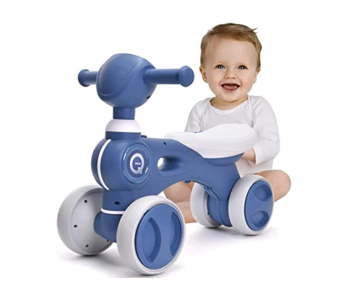 Toddler Walker Bike Toy with Music and Light - Blue - Zoom Image 2