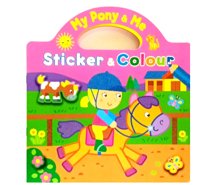 Brown Watson Pony Club Fun Sticker and Colour Book 1 Book for Kids - Zoom Image 1