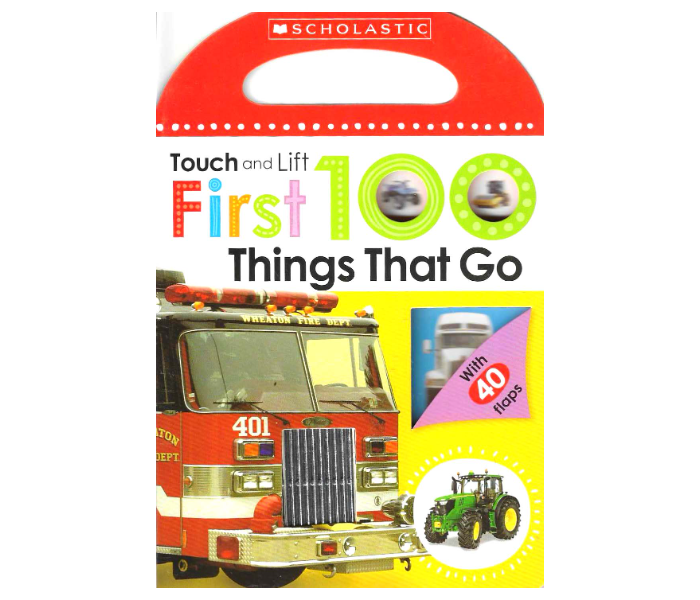 Scholastic Touch And Fit First 100 Things That Go Book for Kids - Zoom Image 1