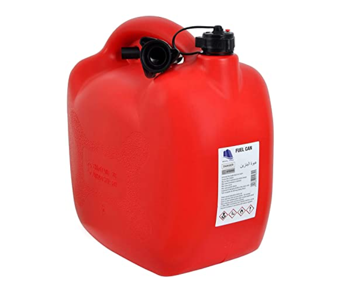 Generic 10Litre Fuel Can Container for Oil Petrol Diesel Storage - Red - Zoom Image 1