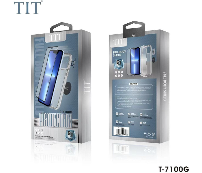 TIT 6 IN 1 Full Body Shield T-7100G For iPhone 13 Pro - Zoom Image