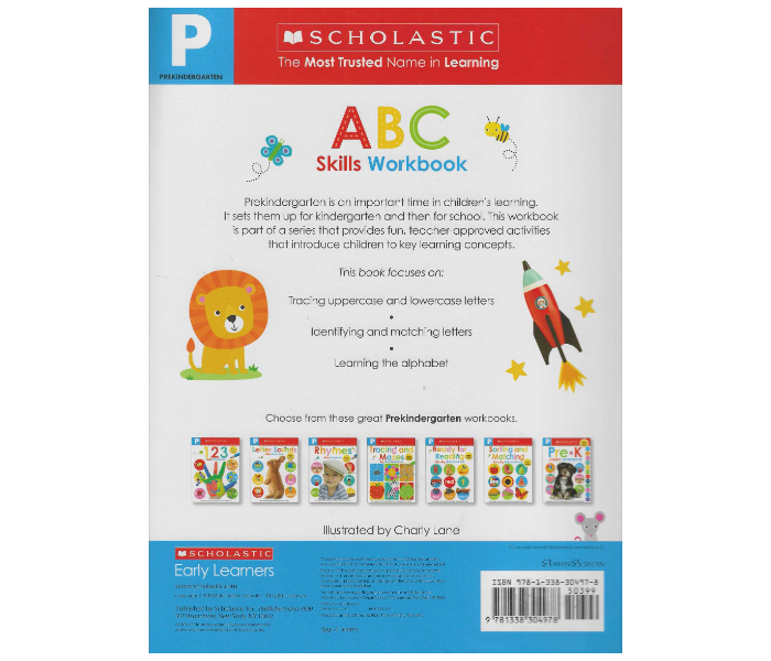 Scholastic Pre - K Skill Workbook :Abc Book for Kids - Zoom Image 2