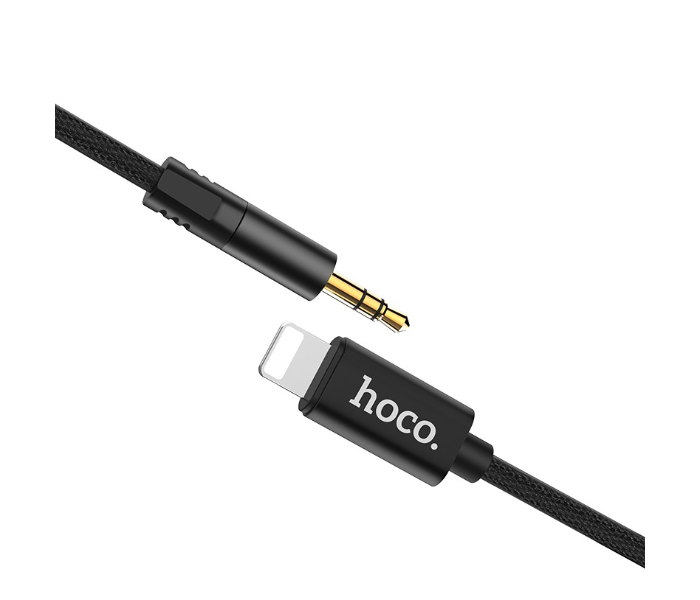 Hoco UPA13 Sound Source Series Lightning Digital Audio Conversion Cable - Black - Zoom Image 2