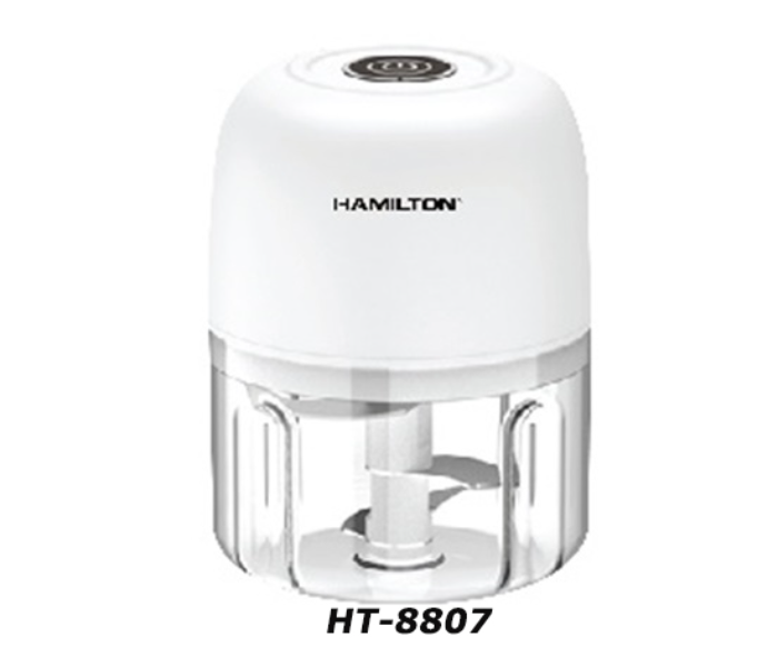 Hamilton HT-8807 250ml 30 Watts Rechargeable Chopper - White - Zoom Image