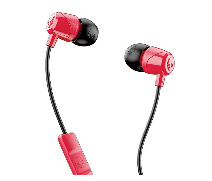 Skullcandy S2DUY-L676 In-Ear Earbuds with Microphone - Black and Red - Zoom Image 4