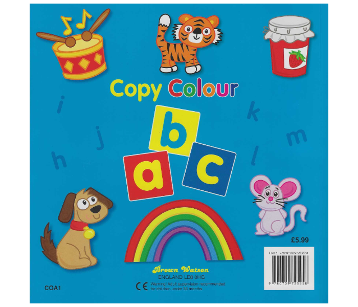 Brown Watson Copy Colour A B C Book for Kids - Zoom Image 2