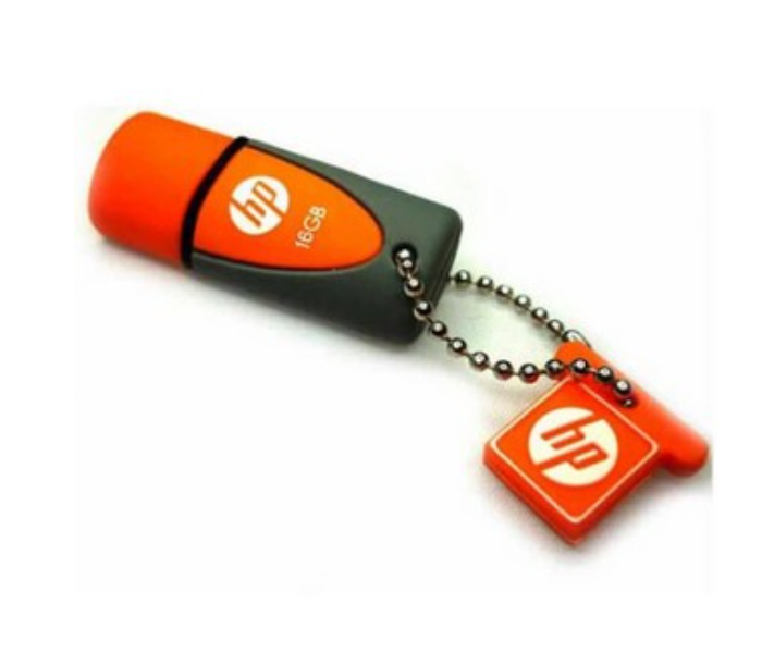 HP V2450 16GB USB 2.0 Flash Drive - Orange - Zoom Image 3