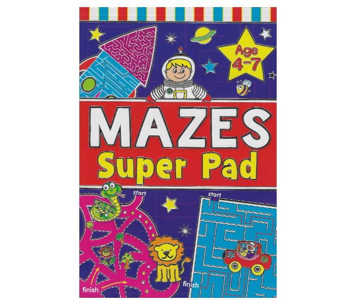 Brown Watson Mazes Super Pad Book for Kids - Zoom Image 1