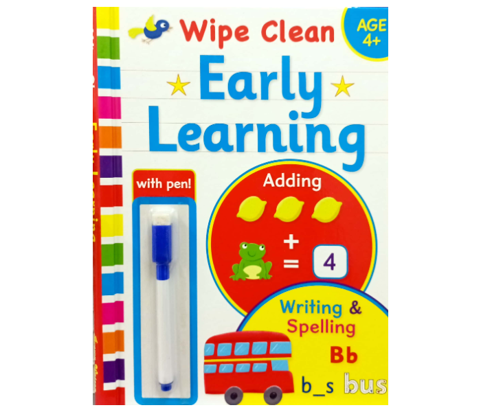 Brown Watson Wipe Clean Bind Up - Early Learning 4+ Book for Kids - Zoom Image 1