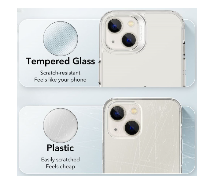 ESR Ice Shield Tempered Glass Case for iPhone 13 - Clear - Zoom Image 4