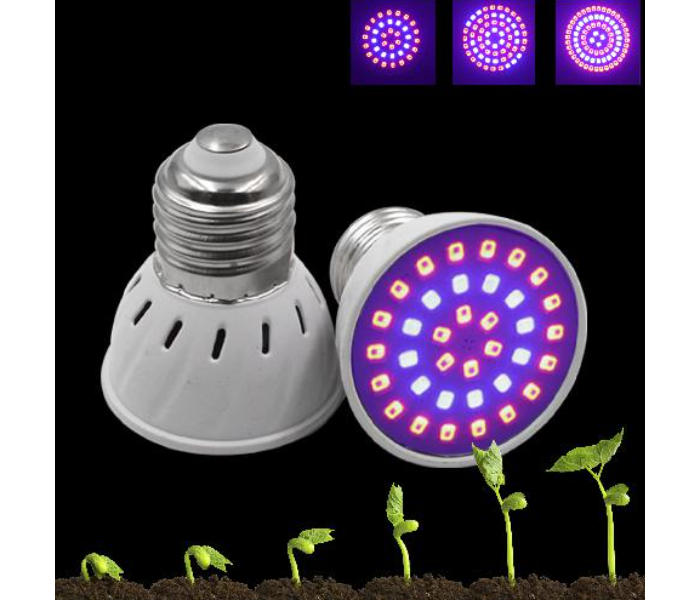 80 Pieces LEDs Plant Grow Bulb - White - Zoom Image 1