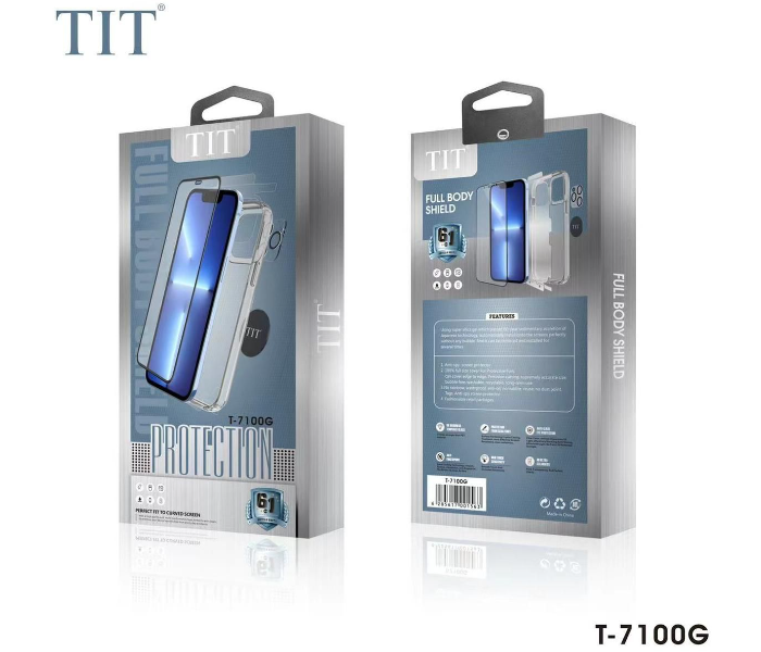 TIT 6 IN 1 Full Body Shield T-7100G For iPhone 11 Pro Max - Zoom Image