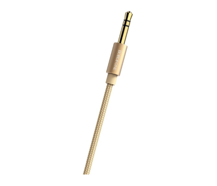 BOROFONE BL3 Audiolink Aux Audio Cable - Gold - Zoom Image 1