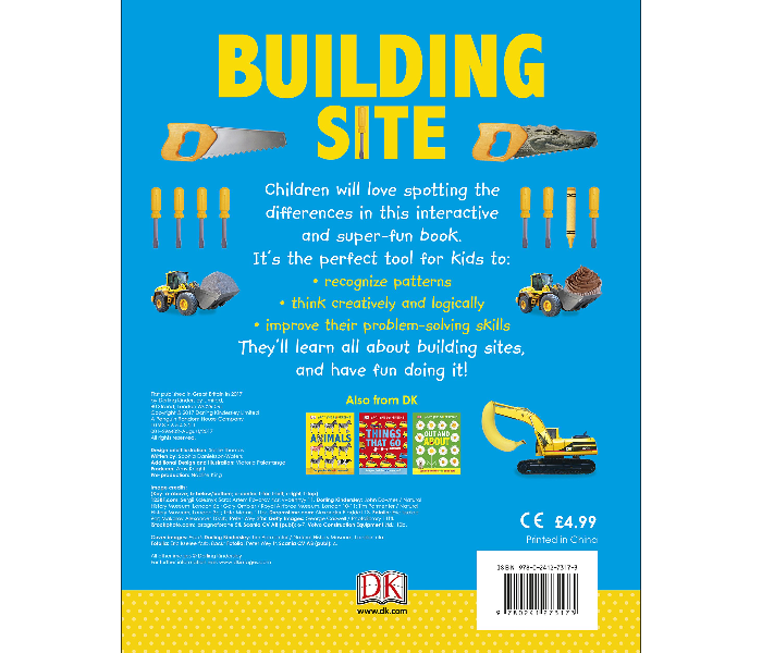 Dk Spot The Difference Building Site Books for Kids - Zoom Image 2