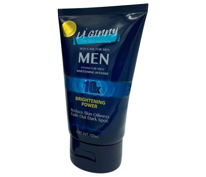 Laginny LA 202 100ml Extra Whitening Men Facewash - Zoom Image