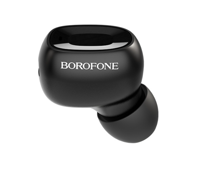 BOROFONE BC28 Shiny Sound Mini Wireless Headset - Black - Zoom Image 1