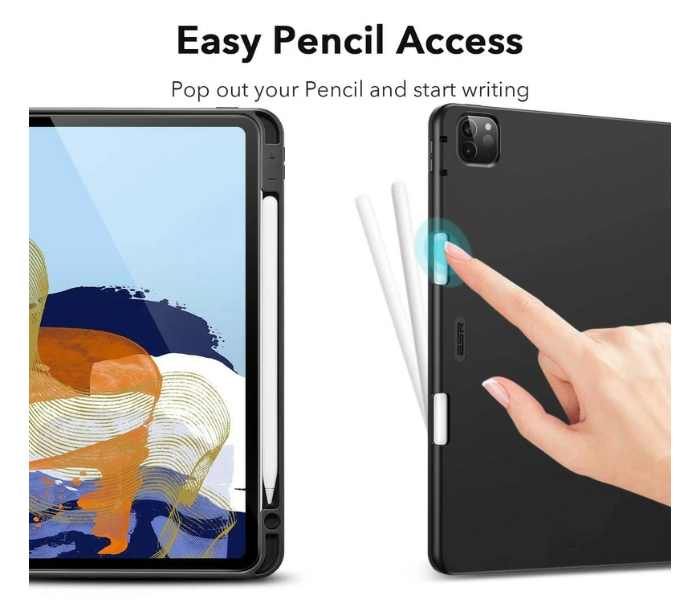 ESR Rebound Pencil Case iPad Pro 2021 11 inch - Black - Zoom Image 3