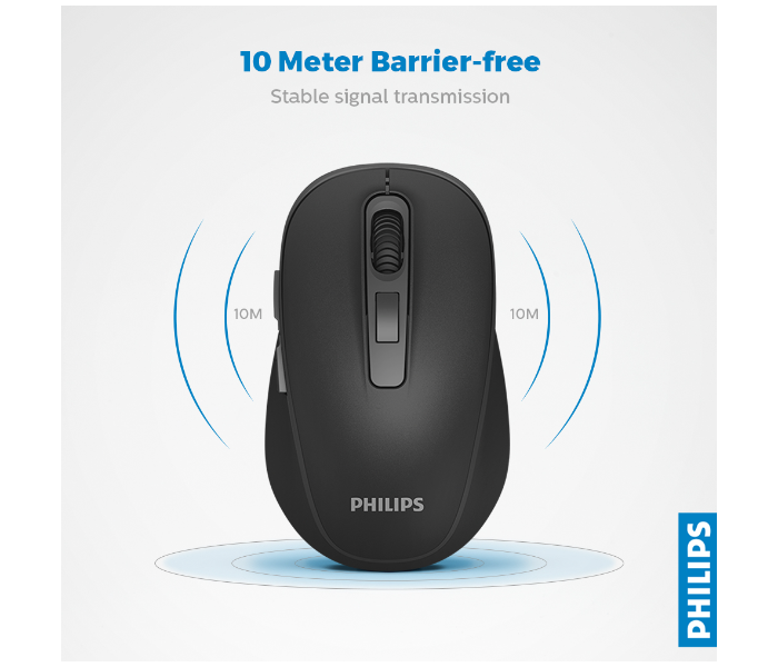 Philips SPK7405-00 Wireless Mouse - Black - Zoom Image 3