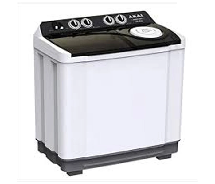 Akai 15Kg AKWM15TPLXI Semi Automatic Washing Machine - White - Zoom Image