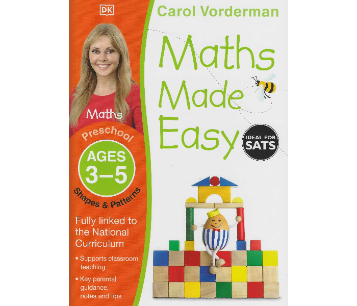 Dk Maths Made Easy: Shapes and Patterns Ages 3 -5 Book for Kids - Zoom Image 1