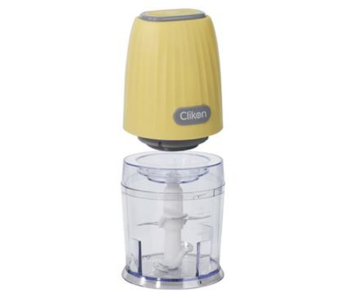 Clikon CK2641 0.6Litre 300Watts Mini Food Chopper - Yellow - Zoom Image 2