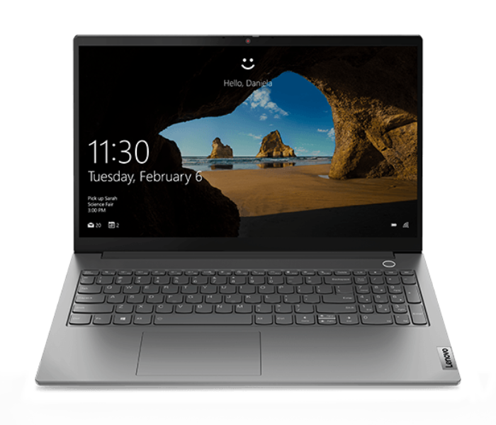 Lenovo 20VE000WAX Thinkbook 15 Gen2 15.6 Inch FHD Intel Core i7 1165G7 Processor 8GB DDR4 RAM 1TB HDD Integrated Intel Iris Xe Graphics - Mineral Grey - Zoom Image 1