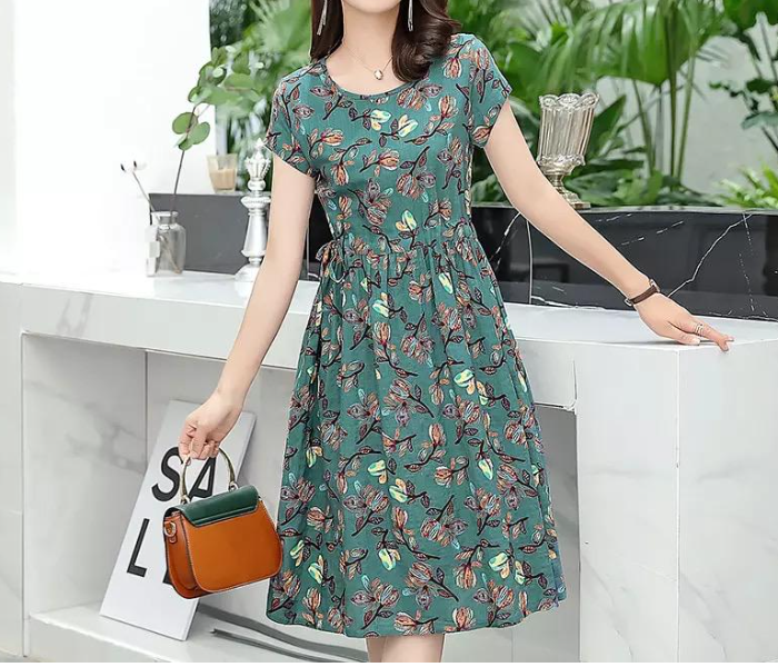 JS539 Set of 2 Flower Printed Fashion Top for Women - Zoom Image 2