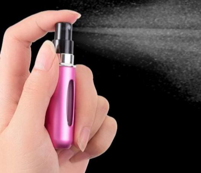 Pack of 2 5ml Portable Mini Refillable Perfume Atomizer Bottle - Assorted Colours - Zoom Image 2